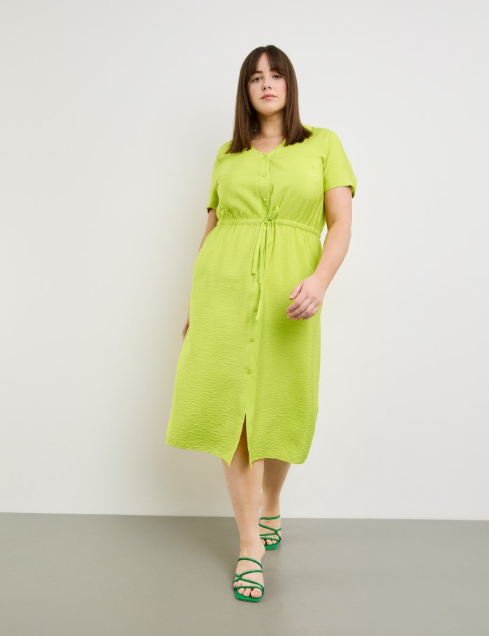 SAMOON Summer midi dress Kjole Grønn | AWKY0375