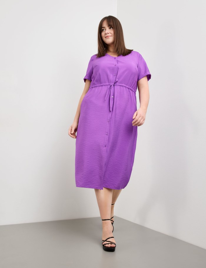 SAMOON Summer midi dress Kjole Lilla | JNIY7025