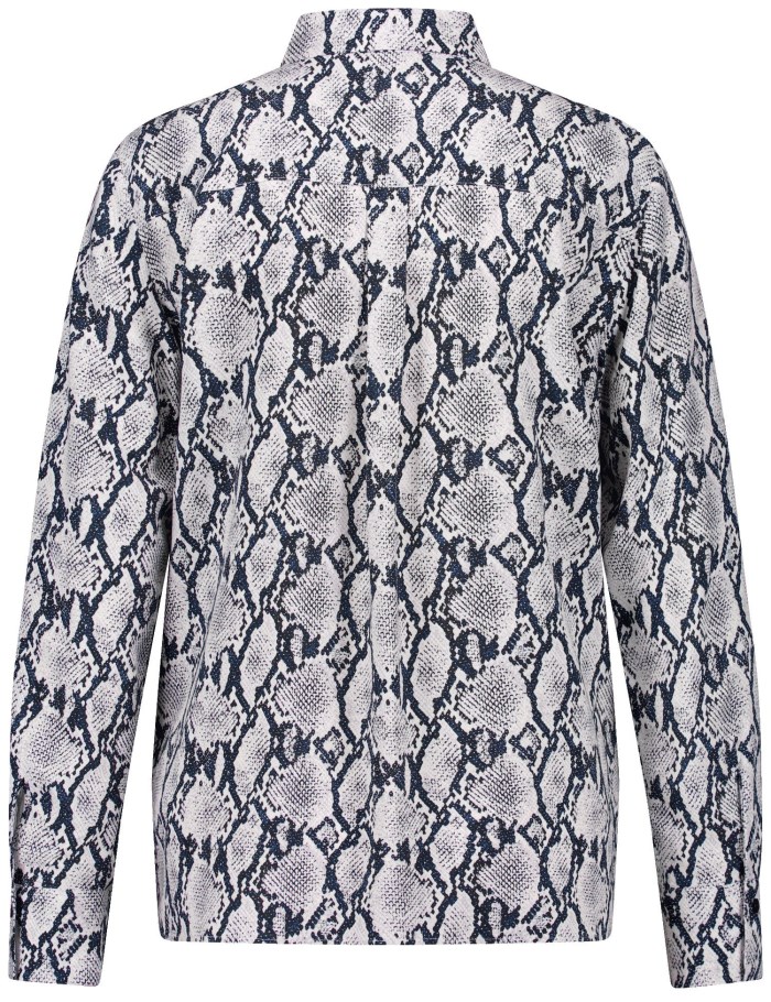 Gerry Weber Sustainable shirt blouse Bluse Blå | JUYY3980