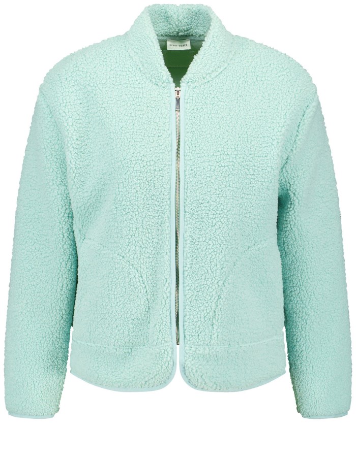 Gerry Weber Teddy fleece jacket Jakker Grønn | LQKF1570