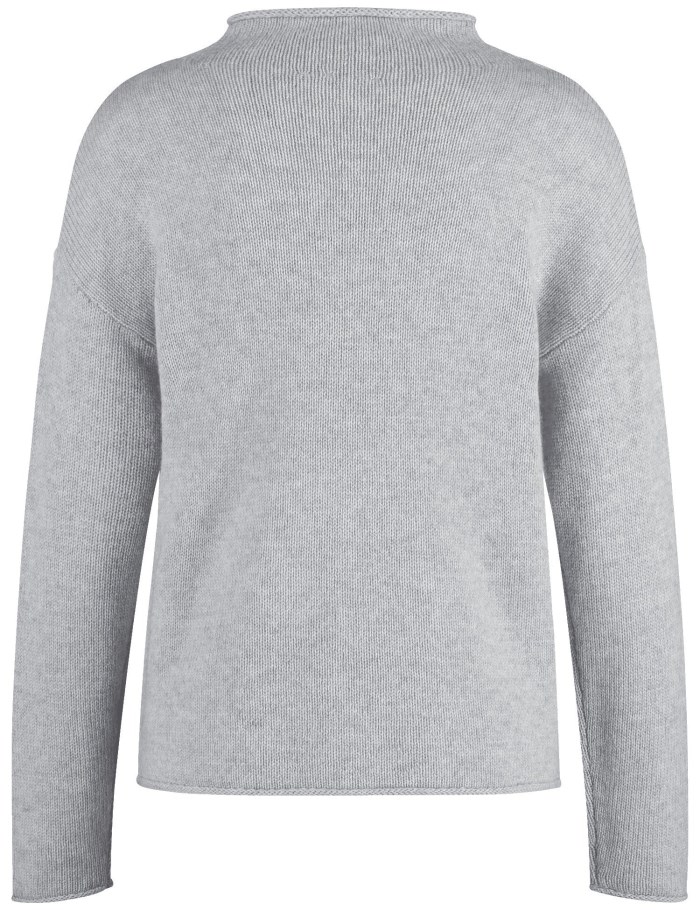 Gerry Weber Wool jumper with cashmere Strikkevarer Grå | XPXD6634