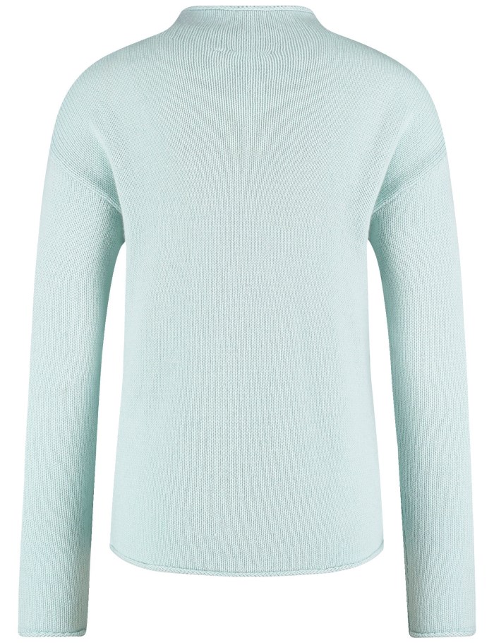 Gerry Weber Wool jumper with cashmere Strikkevarer Grønn | JFOH4747