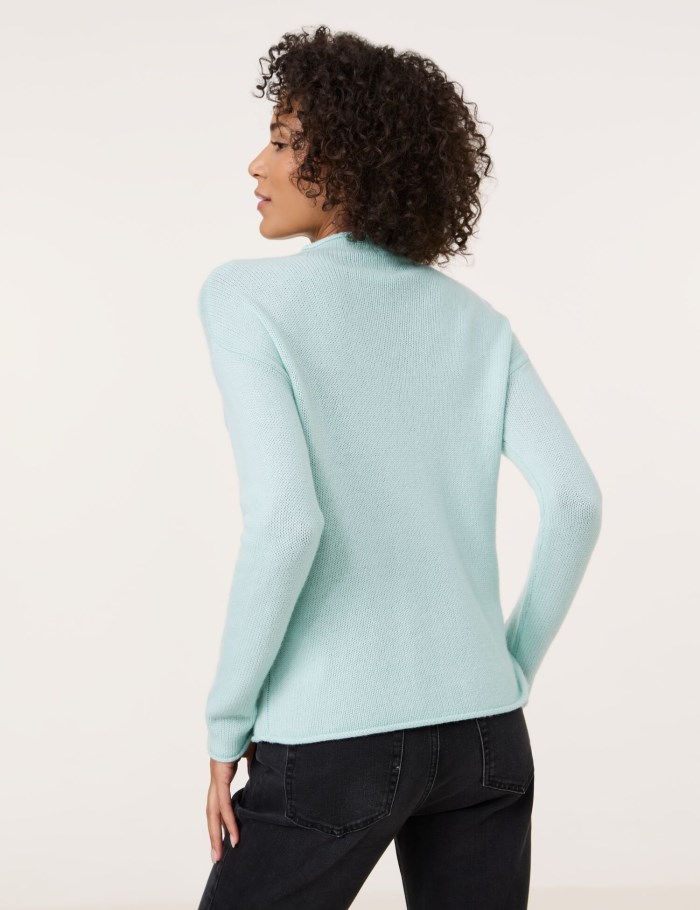 Gerry Weber Wool jumper with cashmere Strikkevarer Grønn | JFOH4747